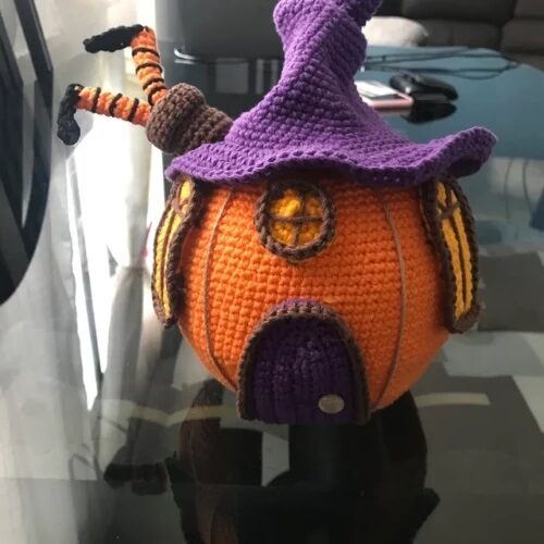 Halloween Pumpkin House Pattern photo review
