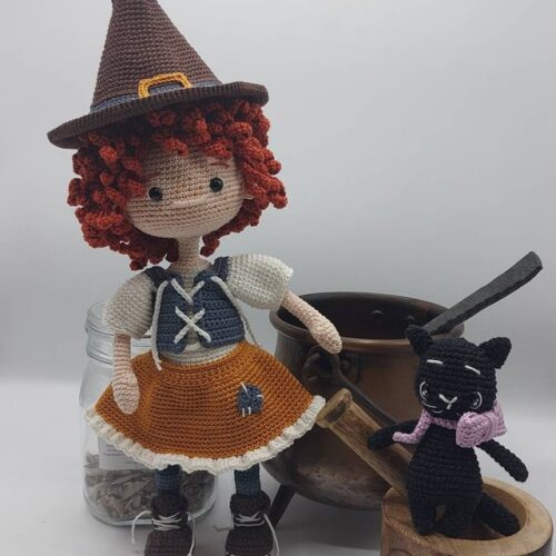 Cute Halloween Little Witch Crochet Pattern photo review