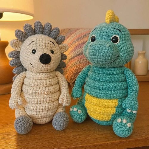 Hedgehog and Dino Patterns photo review